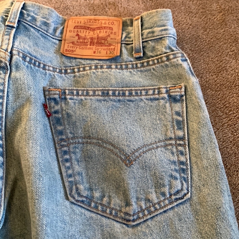 Vintage light blue Levi’s denim